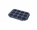 Solid Muffin Tray 12 Cup in Blue - Image 