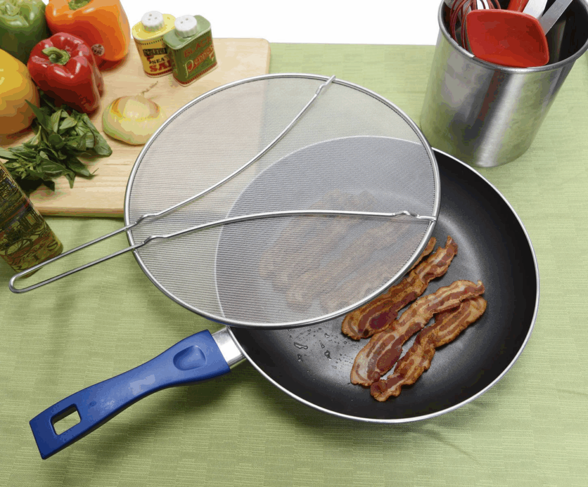 Stainless Steel Screen Splatter Set of 3 - Image 