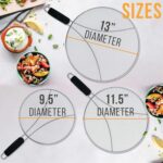 Stainless Steel Screen Splatter Set of 3 - Image 