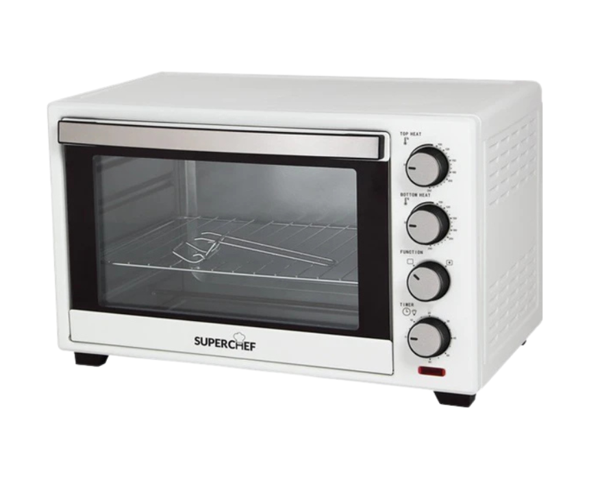 Super Chef Electric Oven In White Super Chef Electric Oven In White - Image 1