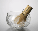 Textured Glass Matcha Bowl 400ml - Image 