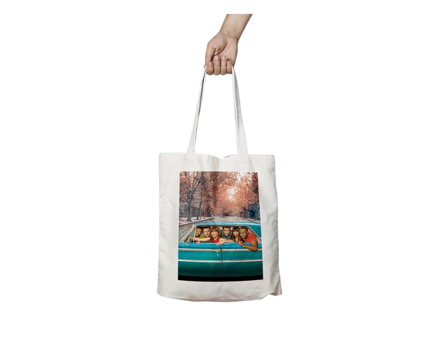 Untitled design (1) New girl X Saoufar Tote Bag - Image 1