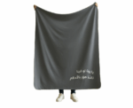 Cotton and Fleece Blanket - Image 