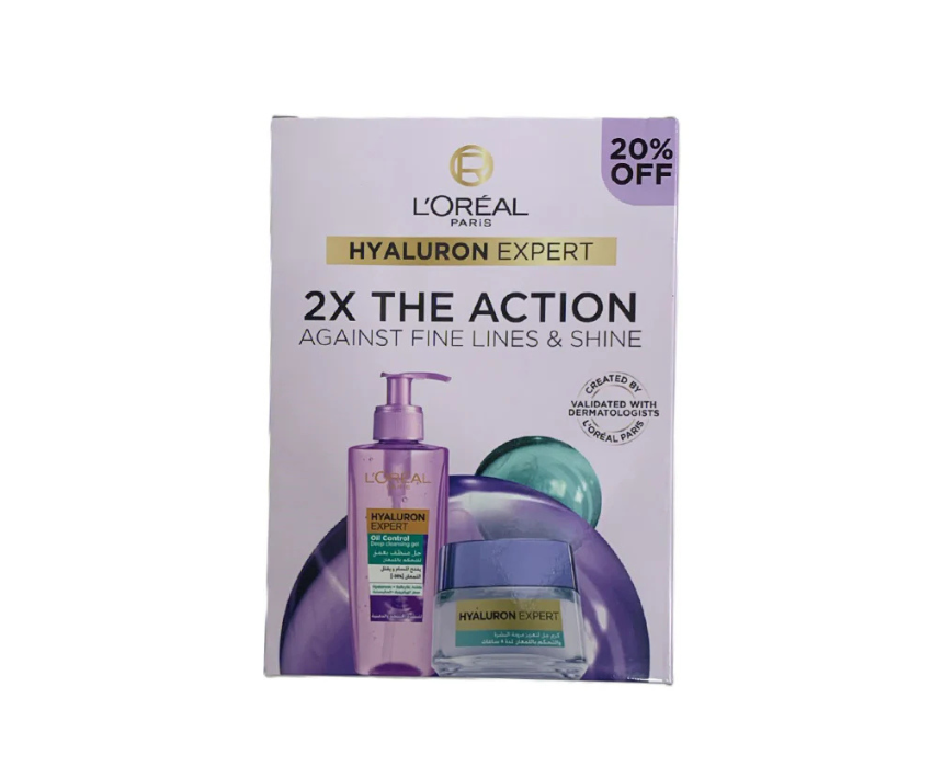 Untitled design (18) L'Oreal Coffret Hyaluron Expert Oil Control - Image 1