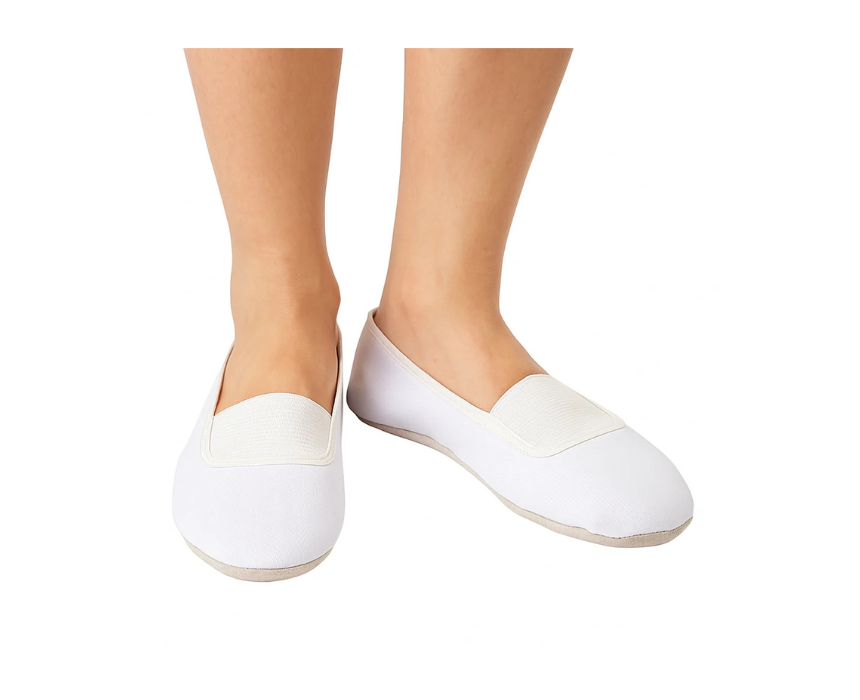 Untitled design (2) Ballerine Dancing Shoes (White) - Image 1