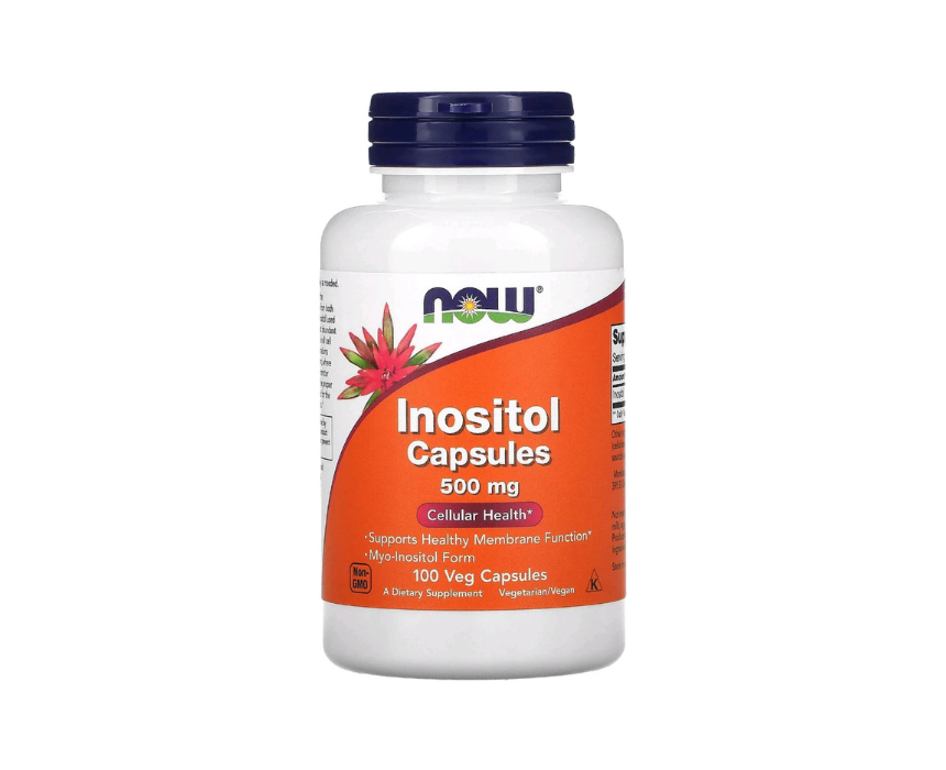 NOW Foods Inositol Capsules 500 mg - Image 1