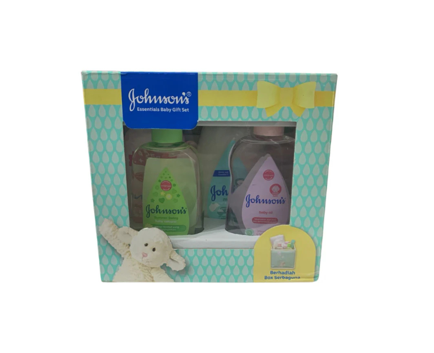 Untitled design (31) Johnson Baby Gift Set 4 pieces - Image 1