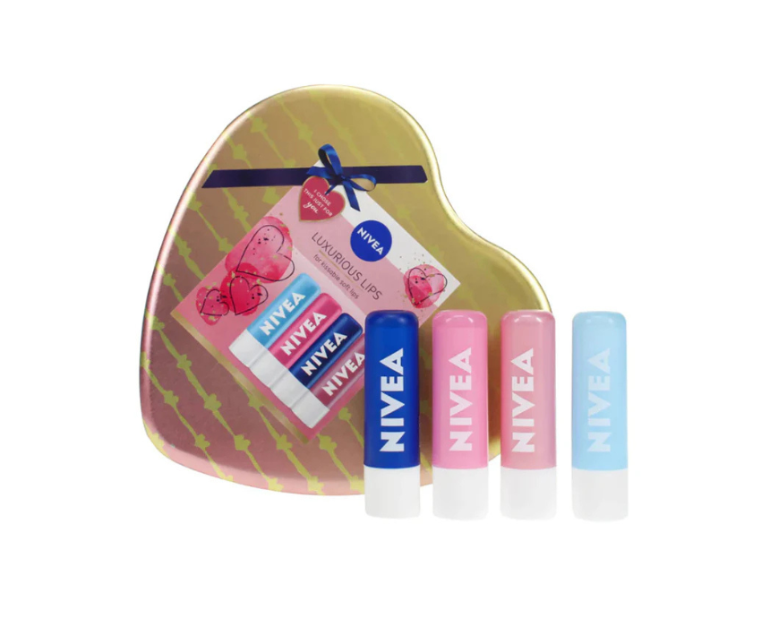 Untitled design (33) Nivea Luxurious Lips Set 4 pieces - Image 1