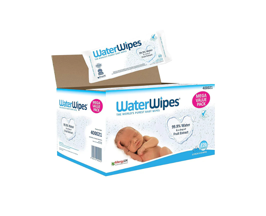 Untitled design (39) Water Wipes Megavalue Box 60 pieces - Image 1