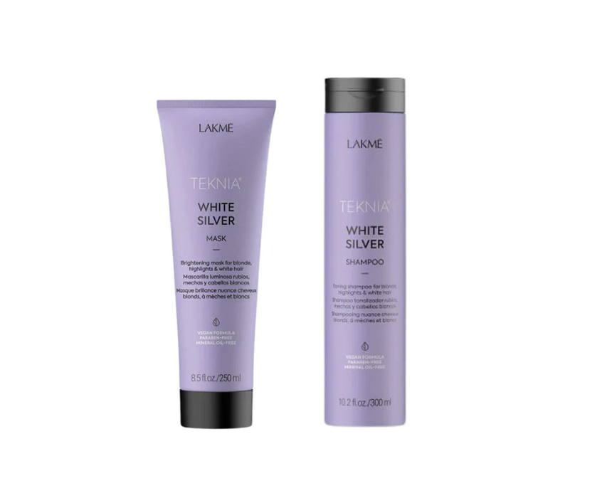Untitled design (42) Lakme White Silver Hair Shampoo & Mask - Image 1