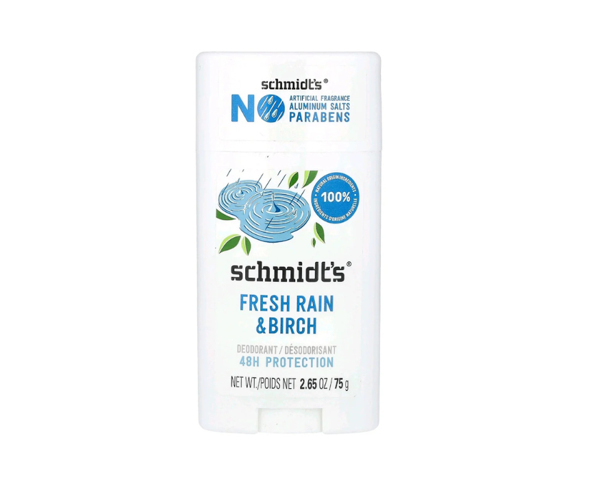 Schmidt's Fresh Rain and Birch Natural Deodorant 75 g - Image 1