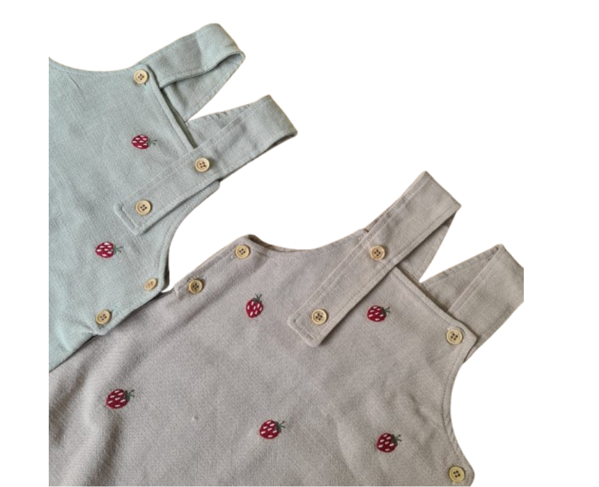 Untitled design (6) Embroidered Salopette - Image 1