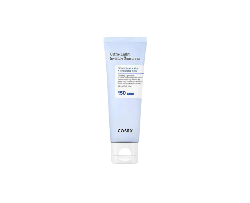 Untitled design (75) Cosrx Ultra Light Invisible Sunscreen Spf50 50 ml - Image 1