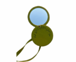 Cross Body Pocket Mirror - Image 