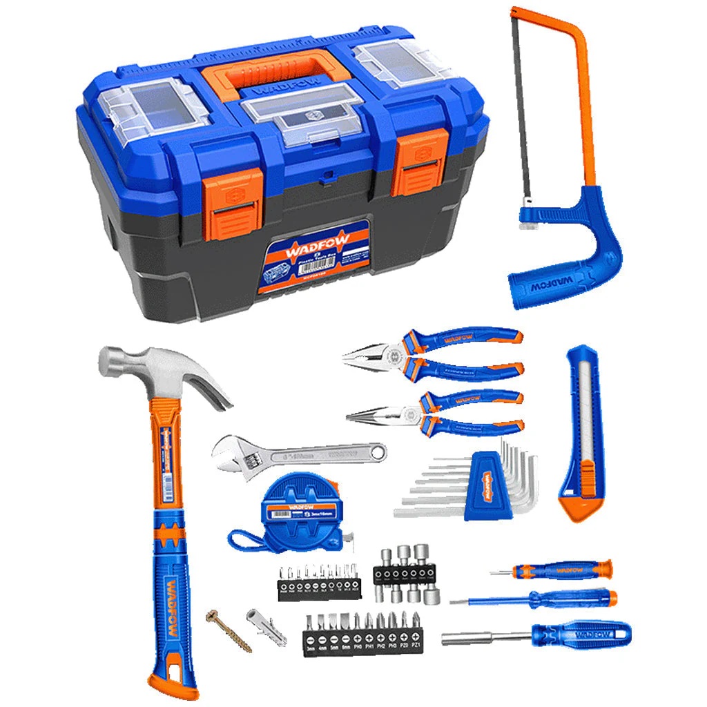 Untitled Wadfow 85pcs tool box with hand tools inside - Image 1