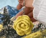 Flower Keychain - 1 Piece - Image 