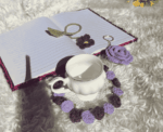 Gift Box (Flower Coaster + Flower Keychain+ Flower Bookmark) - Image 