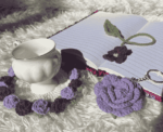 Gift Box (Flower Coaster + Flower Keychain+ Flower Bookmark) - Image 
