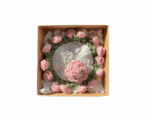 Gift Box (Flower Coaster + Flower Keychain+ Flower Bookmark) - Image 