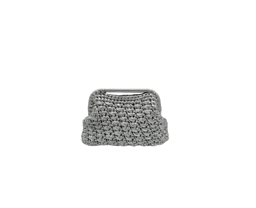 silver The Recta Clutch Bag - Image 1