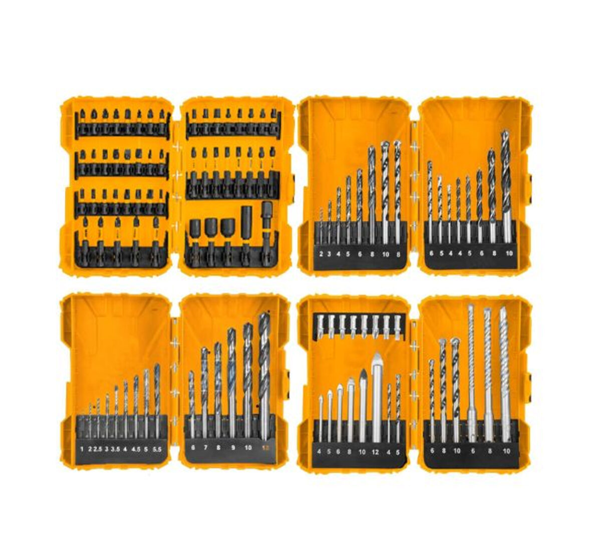 ingco 4 boxes accessories for Drill - Image 1