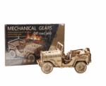 Off-Road Jeep 3D Wooden Puzzle Large - Image 
