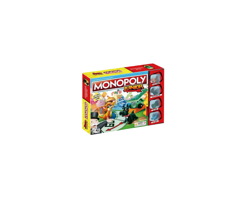 1 Monopoly Junior Board Game - Image 1