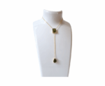 Zirconia Gold Plated Necklace - Image 