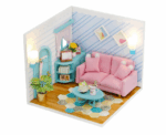 Sunny Living Room DIY Miniature House - Image 
