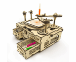 Drawing Machine V1 3D Mechanical Wooden Puzzle - Image 