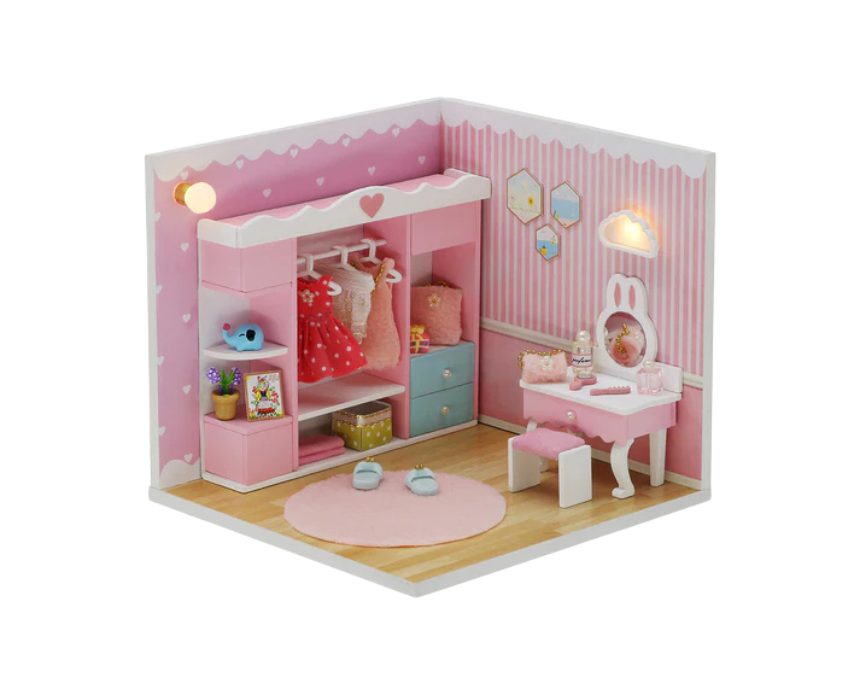 1 Lovely Cloakroom DIY Miniature House - Image 1
