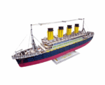Titanic 3D Wooden Puzzle Large 88cm - Image 
