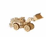 Bulldozer 3D Mechanical Wooden Puzzle - Image 