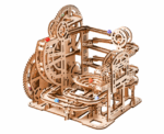 Dynamic Marble Run 3D Mechanical Wooden Puzzle - Image 