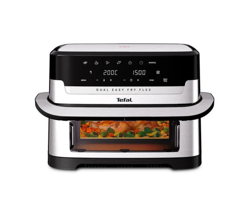 1 Tefal Easy Fry Dual Flex Air Fryer 2000w - Image 1