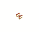 Ruby Arc Earrings - Image 