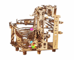 Time and Space Tunnel Marble Run 3D Mechanical Wooden Puzzle - Image 