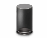 Joseph Joseph Arc 10L Easy-push Matt Black Pedal Bin - Image 