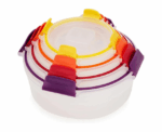Joseph Joseph Nest Lock 4-Piece Round Food Container Set - Image 