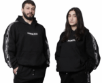 Oversized Fit Hoodie in Black - Image 