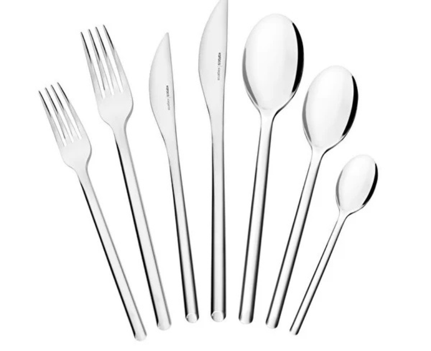 1 Karaca Premium Kendo Platinum 84-Piece Cutlery - Image 1
