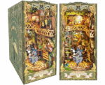 Green Fairyland DIY Miniature Book Nook - Image 
