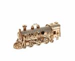 Steam Train 3D Mechanical Wooden Puzzle Large - Image 