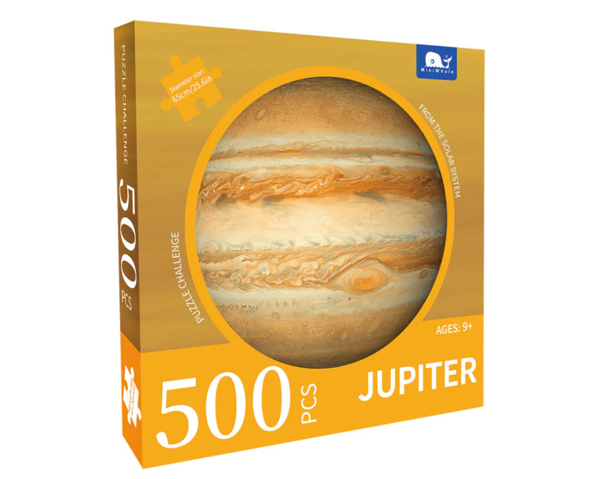1 Jupiter Round Jigsaw Puzzle 500pcs 65cm - Image 1