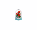 Red Rose Flower Building Block Set - Image 