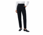 Classy Black Pant With Side Button To Close - Image 