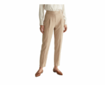 Classy Beige Pant With Side Button To Close - Image 