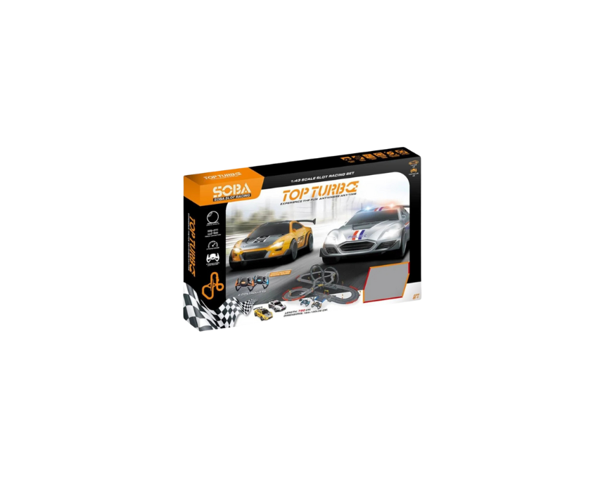 1 Track Master Slot Car Racing Set - Image 1