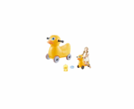 Yellow Duck 2-in-1 Rocking & Ride-On Car - Image 