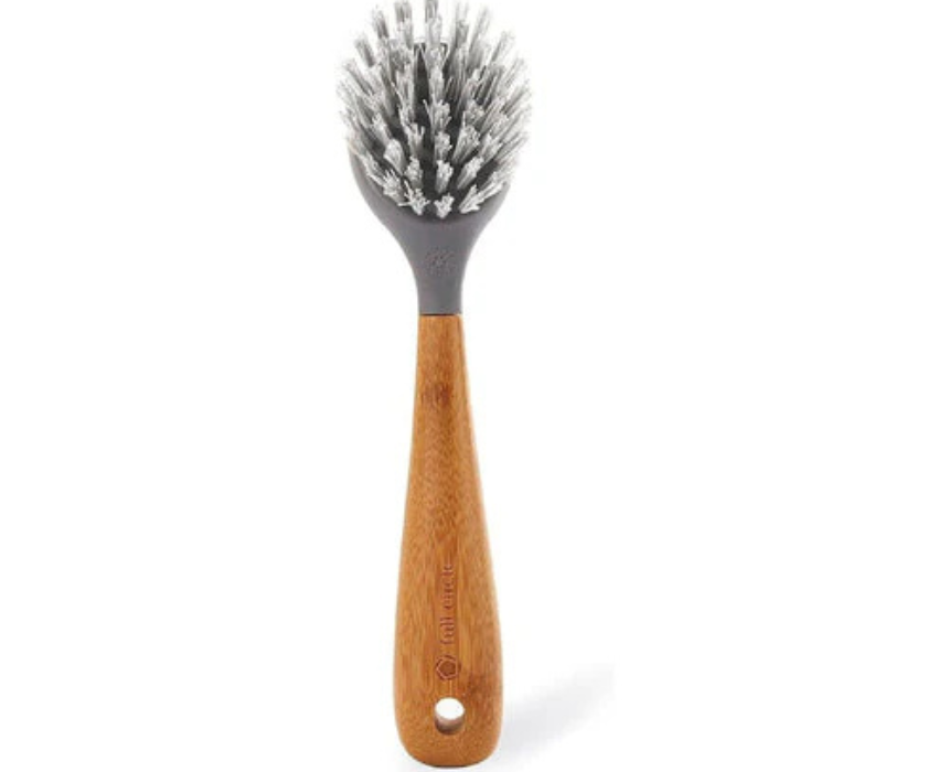 1 Full Circle Tenacious C Cast Iron Brush and Sc, - Image 1